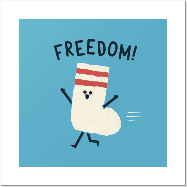 Freedom Wall Art by HandsOffMyDinosaur